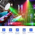Mini Cylindrical Laser Light LED Stage Starry Projection Lamp - Image 3