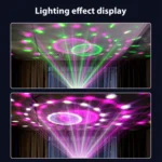 Sunflower Magic Ball Light LED RGB Rotating Stage Lamp - Image 4