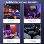 Sunflower Magic Ball Light LED RGB Rotating Stage Lamp - Image 7