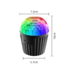 Stripe Magic Ball Light LED RGB Rotating Stage Lamp - Image 2