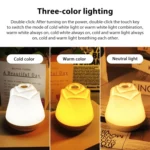 3W Rose Night Light Bedside Touch Sensor Ambient Lighting - Image 7