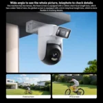 Original Xiaomi Outdoor Camera 4 MJSXJ10HL Dual 5MP 3K Ultra HD IP66 Waterproof - Image 6