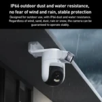 Original Xiaomi Outdoor Camera 4 MJSXJ10HL Dual 5MP 3K Ultra HD IP66 Waterproof - Image 8