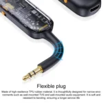 BOYI BY306 AUX Car FM Transmitter Wireless Bluetooth 5.3 Receiver - Image 3