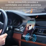 BOYI BY306 AUX Car FM Transmitter Wireless Bluetooth 5.3 Receiver - Image 9