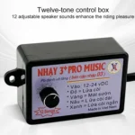 12V / 24V Universal Car Horn Controller 12 Sound Effects Sound Control Speaker - Image 3