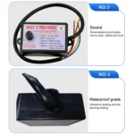 12V / 24V Universal Car Horn Controller 12 Sound Effects Sound Control Speaker - Image 5