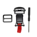 Motorcycle Helmet Buckle Double D-buckle Universal Quick Release Plastic Clip - Image 3