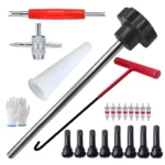 23pcs / Set Car Tire Repair Tool Valve Installation Tool Set