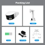 SriHome SH070 4MP Binocular Stitching Ultra-wide Angle Waterproof Camera Supports Full-color Night Vision - Image 15