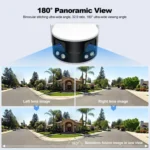 SriHome SH070 4MP Binocular Stitching Ultra-wide Angle Waterproof Camera Supports Full-color Night Vision - Image 4