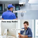 SriHome SH070 4MP Binocular Stitching Ultra-wide Angle Waterproof Camera Supports Full-color Night Vision - Image 10