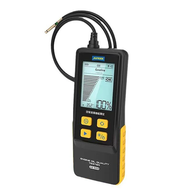 AUTOOL AS503 2.8 inch Backlit Display Car Engine Oil Tester Lubricating Oil Quality Analyzer