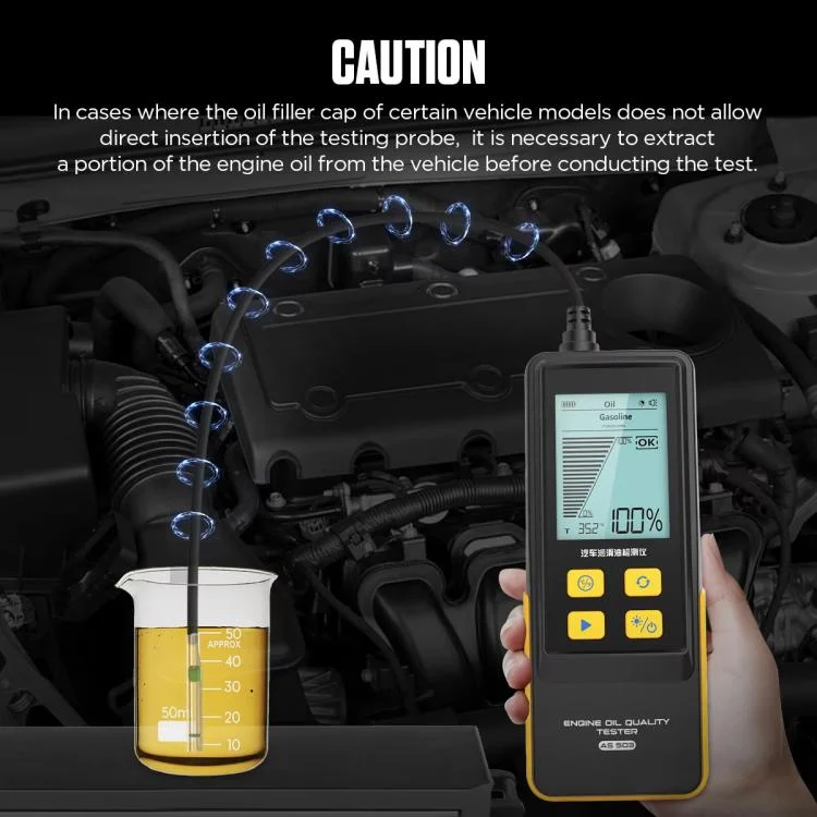 EDA008143701A_10.webp AUTOOL AS503 2.8 inch Backlit Display Car Engine Oil Tester Lubricating Oil Quality Analyzer - Image 11