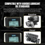 AUTOOL AS503 2.8 inch Backlit Display Car Engine Oil Tester Lubricating Oil Quality Analyzer - Image 3