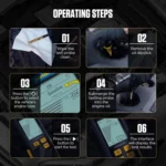 AUTOOL AS503 2.8 inch Backlit Display Car Engine Oil Tester Lubricating Oil Quality Analyzer - Image 9