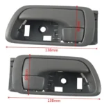 Pair Car Left and Right Door Inside Handle for Toyota Camry 2002-2006 69205-AA021, 69206-AA021 - Image 6