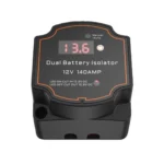IP68 12V 140A Car Smart Dual Battery Isolation Controller with Digital Display Voltmeter - Image 2