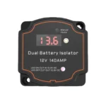 IP68 12V 140A Car Smart Dual Battery Isolation Controller with Digital Display Voltmeter - Image 3