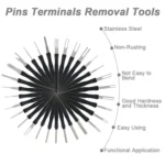 30pcs / Set Car Wire Harness Terminal Pin Removal Tool - Image 4