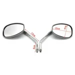 For Suzuki Bandit 1200 / 1250S 2pcs/Set Motorcycle Rearview Mirror Reflective Mirror - Image 5