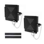 2pcs/Set RV Square Bumper Protective Cover RV Sewer Hose Cover Caps