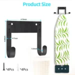 Wall Mounted Ironing Board Bracket Adjustable Ironing Board Hanger - Image 2