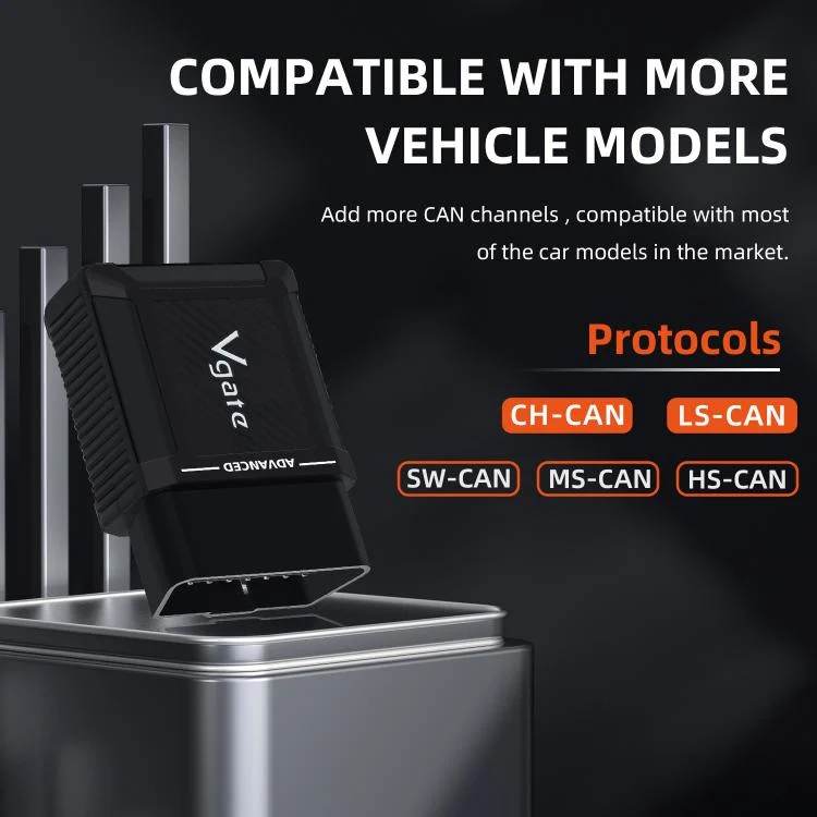 EDA008162801A_3.webp Vgate vLinker MS 12V / 24V Bluetooth Car OBD2 Scanner - Image 4