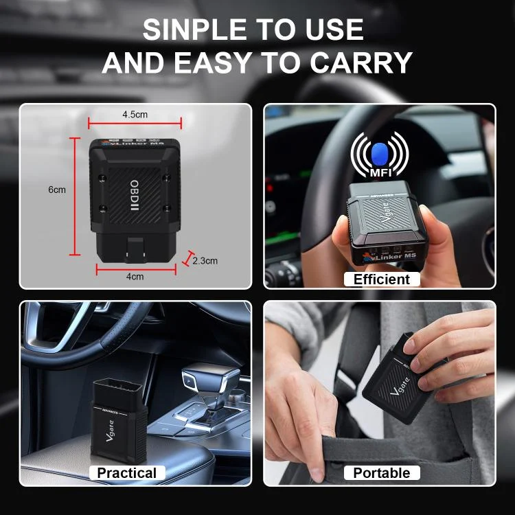 EDA008162801A_5.webp Vgate vLinker MS 12V / 24V Bluetooth Car OBD2 Scanner - Image 6