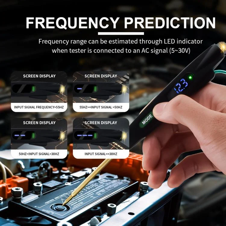 EDA0081635_4.webp Vgate VT100 Car Multifunctional Electrical Circuit Tester Voltage Probe Pen - Image 5