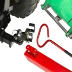 Trailer Towing Hook Trash Can Towing Bracket with Removable Pin - Image 4