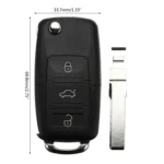 Simulation Car Key Storage Organizer Portable Capsule Pill Dispenser - Image 2