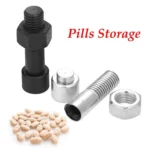 Simulation Spare Tire Screw Capsule Medicine Storage Tank Pill Storage Organizer - Image 2