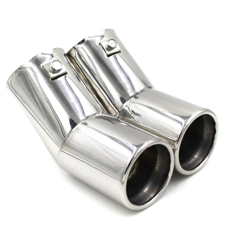 EDA008171301A_1.webp Car Modified Stainless Steel Exhaust Pipe Tail Throat - Image 4