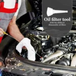 Car Oil Filter Removal Tool Universal Anti-scald Funnel - Image 5