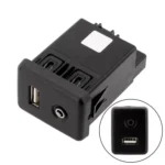 Car AUX & USB Socket Connector Switch for Chevrolet Cruze / Malibu / Regal 13599456 22875063 39087529