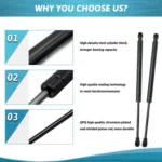 2pcs/Pack Trunk Lift Supports Struts Shocks Springs Dampers Hydraulic Lever - Image 4