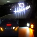 10 PCS 23mm 6LEDs SMD-5730 DC9-80V Motorcycle Eagle Eye Light - Image 4