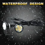 10 PCS 23mm 6LEDs SMD-5730 DC9-80V Motorcycle Eagle Eye Light - Image 6