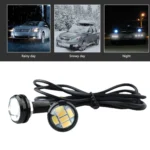 10 PCS 23mm 6LEDs SMD-5730 DC9-80V Motorcycle Eagle Eye Light - Image 8