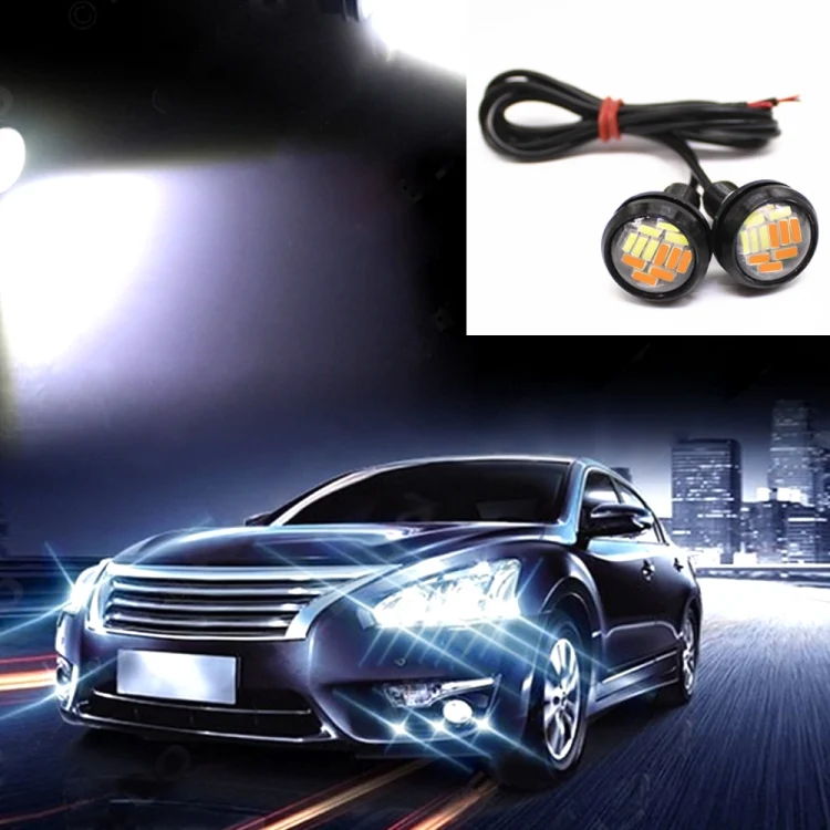 EDA00819601B_2.webp 10 PCS 23mm 12LEDs SMD-4014 DC9-80V Motorcycle Eagle Eye Light - Image 3