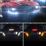 10 PCS 23mm 12LEDs SMD-4014 DC9-80V Motorcycle Eagle Eye Light - Image 10