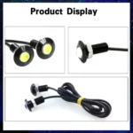 10 PCS 23mm 1.5W DC9-80V Motorcycle Eagle Eye Light Single Lens - Image 5