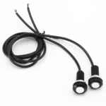 10 PCS 18mm 1.5W DC9-80V Motorcycle Eagle Eye Light Double Lens - Image 2