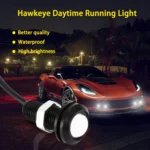 10 PCS 18mm 1.5W DC9-80V Motorcycle Eagle Eye Light Double Lens - Image 4