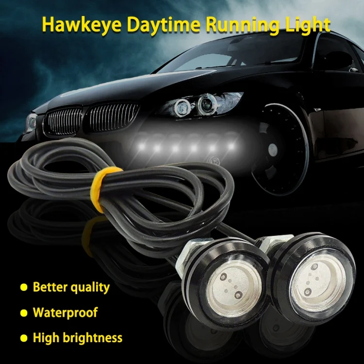 EDA00820001B_3.webp 10 PCS 23mm 1.5W DC9-80V Motorcycle Eagle Eye Light Double Lens - Image 4