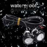 10 PCS 23mm 1.5W DC9-80V Motorcycle Eagle Eye Light Double Lens - Image 8