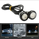 10 PCS 23mm 1.5W DC9-80V Motorcycle Eagle Eye Light Double Lens - Image 9