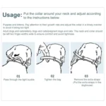 Pet Deworming Calming Collar Fleas Ticks Removing, Aluminum Box Packing - Image 5