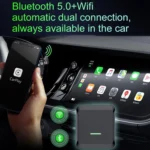 A113 Android 13 Wired CarPlay, Android Auto to Wireless Smart Box - Image 8